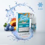 CLOUD NURDZ PEACH BLUE RASPBERRY ICE 25MG 10ML
