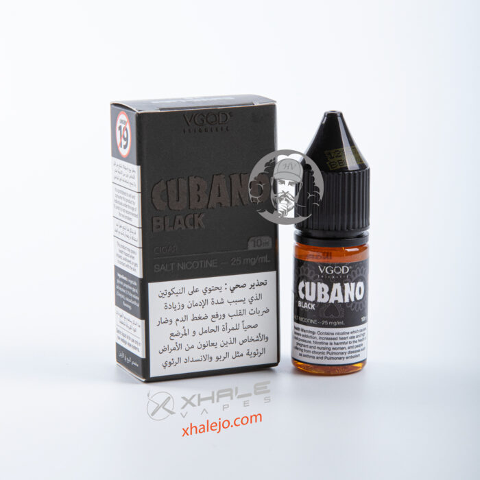 VGOD CUBANO BLACK 25MG 10ML