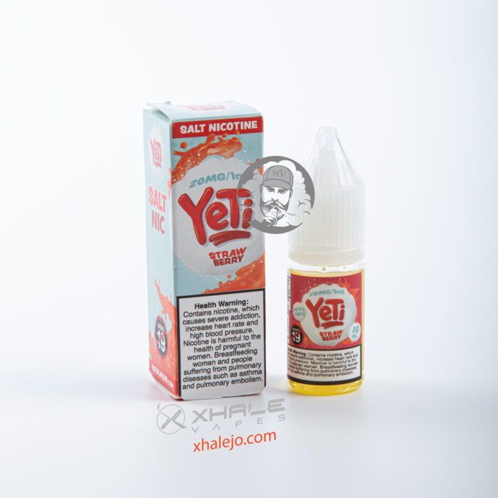 YETI STRAWBERRY E-LIQUID 20MG 10ML