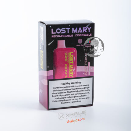 LOST MARY JUICY PEACH 5000 PUFFS