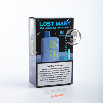 LOST MARY BLUERAZZ ICE 5000 PUFFS