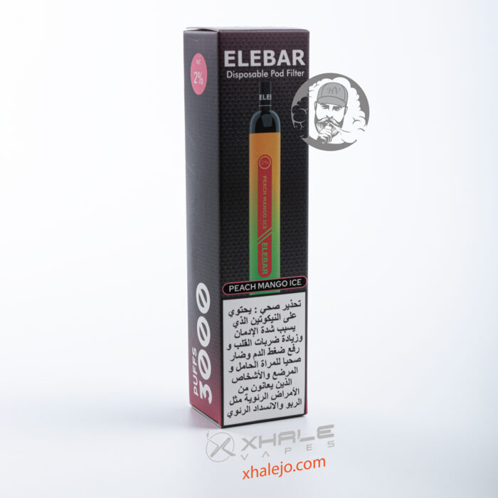 ELEBAR PEACH MANGO ICE 3000 PUFFS