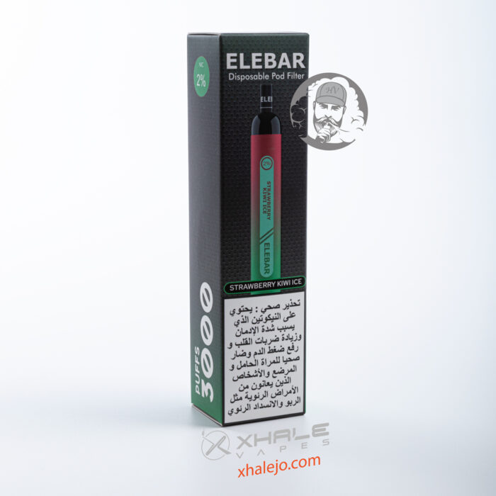 ELEBAR STRAWBERRY KIWI ICE 3000 PUFFS