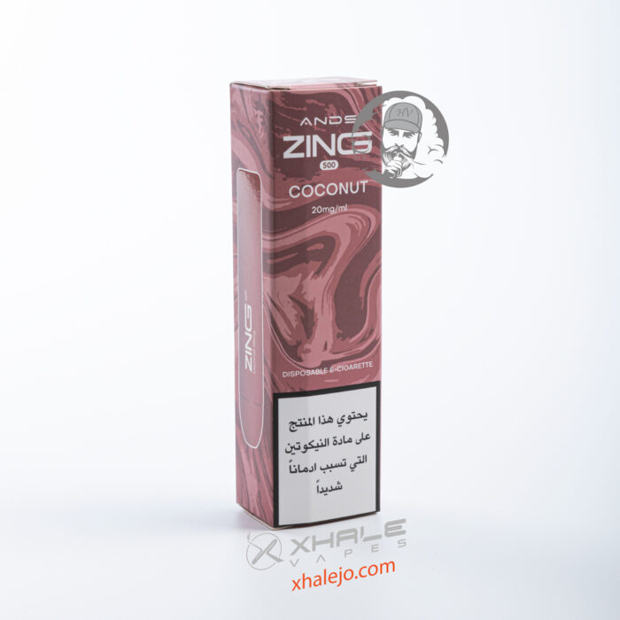 ZING COCOUNT 500 PUFFS 2%NICOTINE