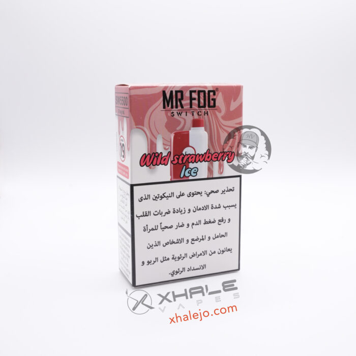 MR FOG WILD STRAWBERRY ICE 5500PUFFS