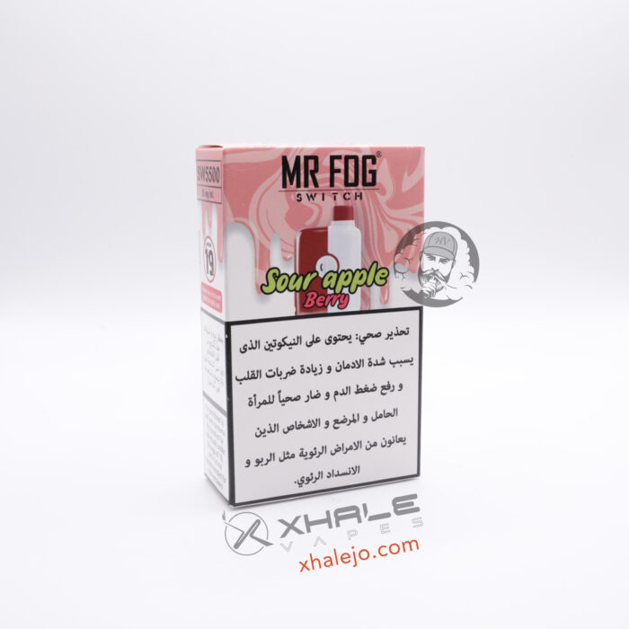 MR FOG SOUR APPLE BERRY 5500PUFFS